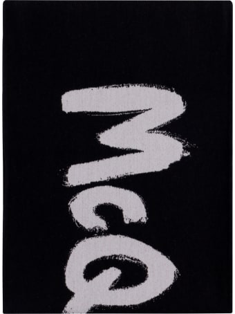 Alexander McQueen Wool And Silk Blend Scarf