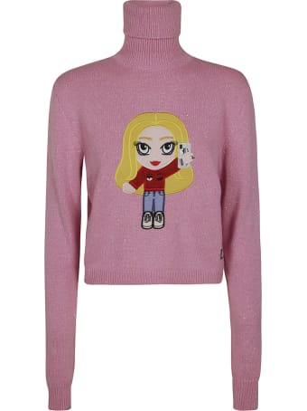 Chiara Ferragni Turtleneck Lurex Jumper