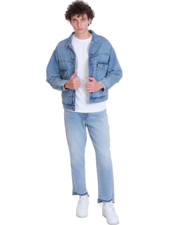 Levi's Oversize Type Ii Trucker Jacket Denim In Blue Denim