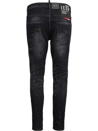 Dsquared2 Denim Jeans With Color Splash Detail