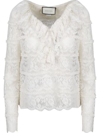 Gucci Lace Blouse