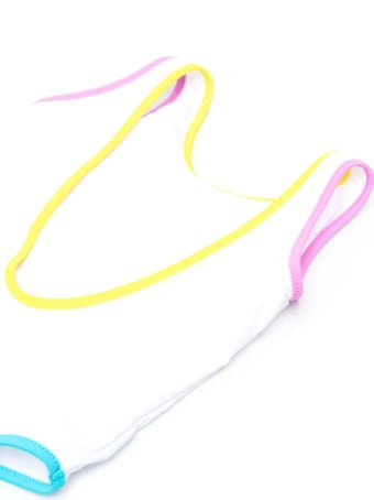 GCDS White Swimsuit