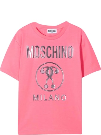 Moschino T-shirt With Embossed Logo