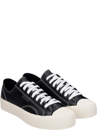 Superga Cotseu Sneakers In Black Leather