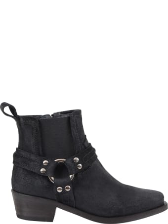 Cinzia Araia Black Boots For Kids