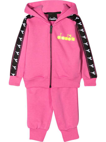 Diadora Fuchsia Newborn Racksuit