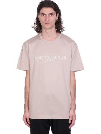 MASTERMIND WORLD T-shirt In Beige Cotton