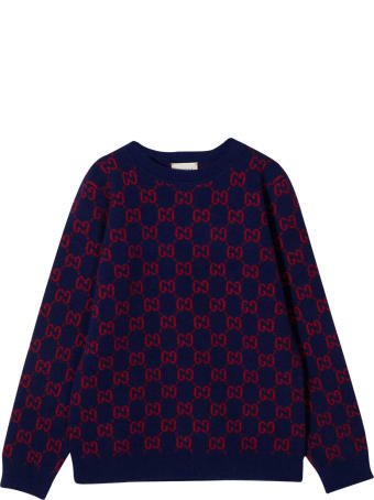 Gucci Blue Sweater