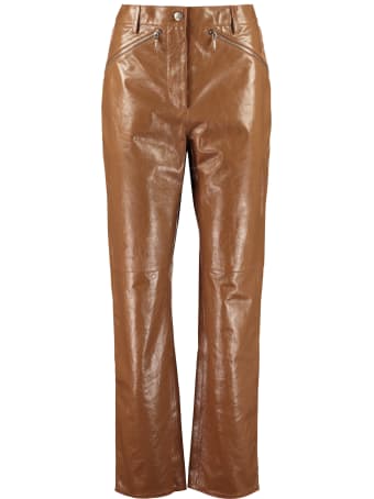 ALEXACHUNG Leather Pants