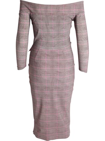 La Petit Robe Di Chiara Boni Le Petite Robe By Chiara Boni 'beth Print' Polyamide Dress