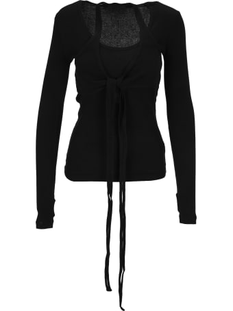 Helmut Lang Wrap Long Sleeves T-shirt