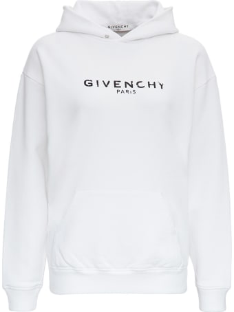 Givenchy Cotton Hoodie With Logo Print