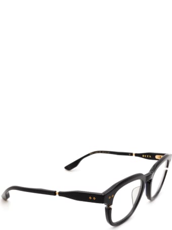 Dita Dita Dtx702-a-01-z Black & White Gold Glasses