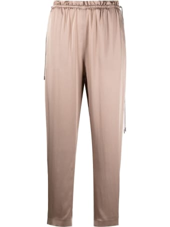 Fabiana Filippi Pink Satin Pants