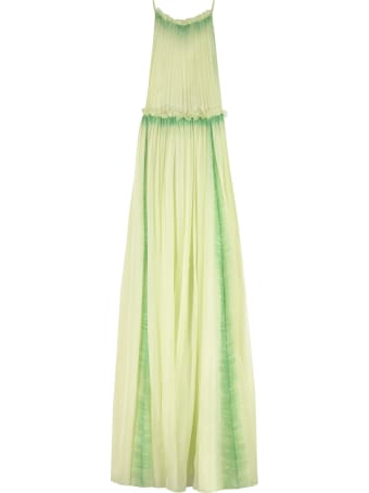 Alberta Ferretti Long Chiffon Dress