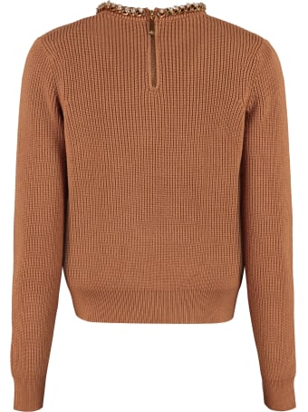 Elisabetta Franchi Celyn B. Embellished Sweater