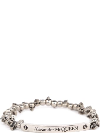 Alexander McQueen Mini Skull Silver Bracelet