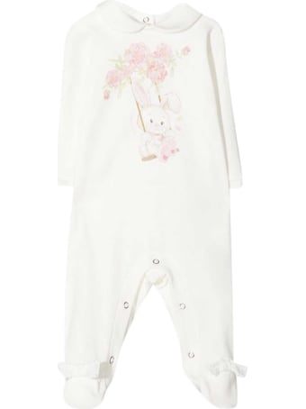 Monnalisa Cream Romper