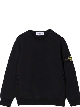 Stone Island Junior Blue Sweatshirt