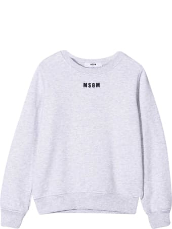 MSGM White Teen Sweatshirt