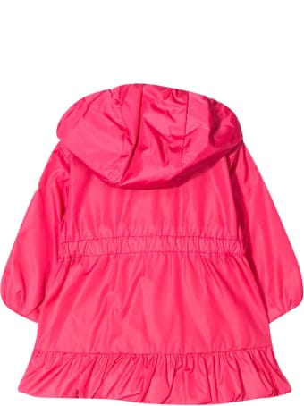 Moncler Fuchsia Parka With Hood