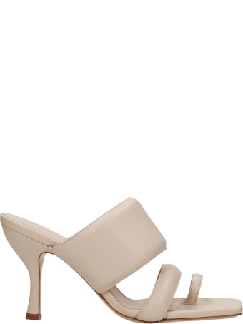 Gia X Pernille Teisbaek Perni Sandals In Beige Leather