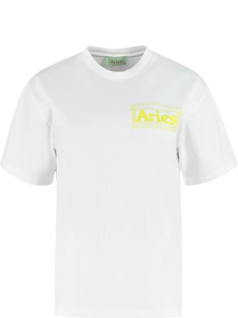 Aries Printed Cotton T-shirt