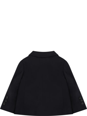 Armani Collezioni Blue Jacket For Babyboy