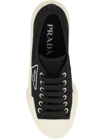 Prada Wheel Canvas Sneakers