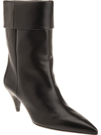 Saint Laurent Ankle Boot With Cuff