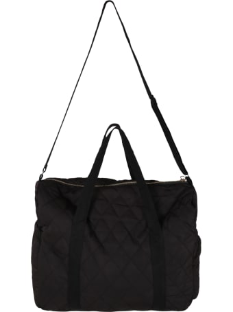 Sonia Rykiel Black Changing Bag For Babykids With Logo