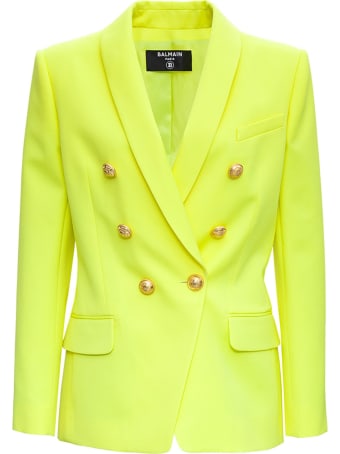 Balmain 6 Btn Shawl Collar Gdp Jacket