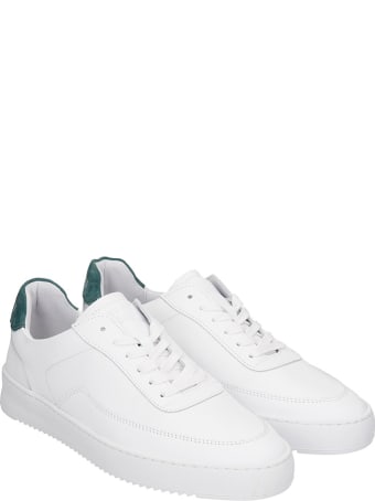Filling Pieces Mondo 2.0 Rippl Sneakers In White Leather