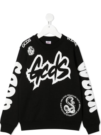GCDS Mini Logo Print Sweatshirt