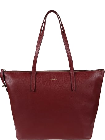 Furla Top Zip Logo Tote