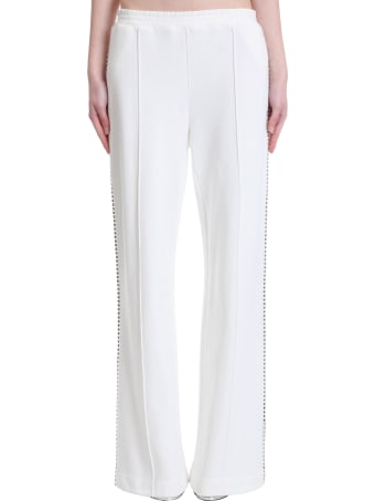 AREA Pants In White Cotton
