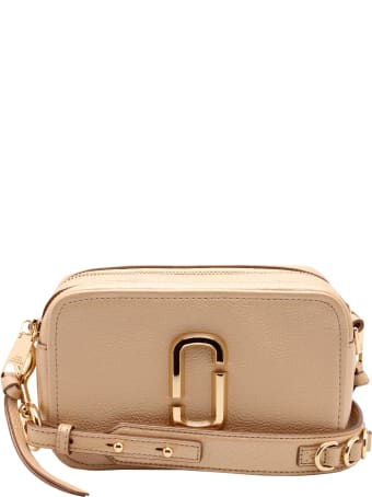 Marc Jacobs 'softshot Pearlized' Leather Shoulder Bag