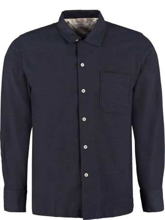 Universal Works Garage Long Sleeve Cotton Blend Shirt