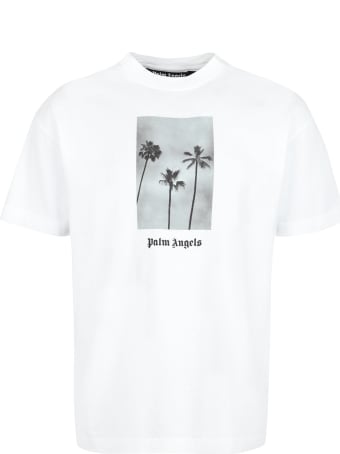 Palm Angels Cotton Crew-neck T-shirt