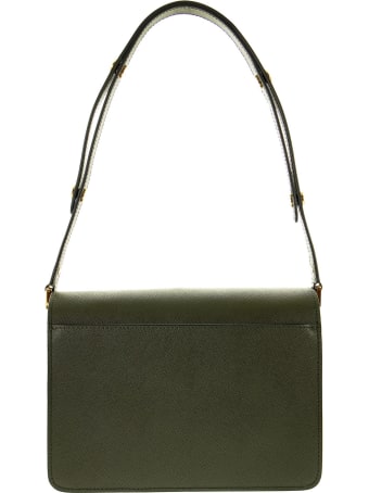 Marni Trunk Bag In Saffiano Leather