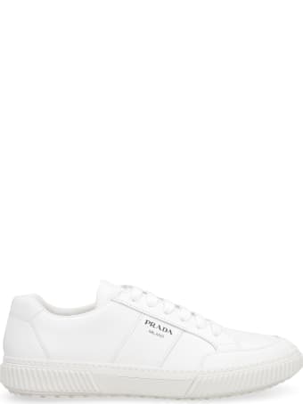 Prada Leather Low-top Sneakers