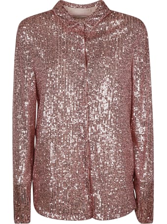 Be Blumarine Sequin-coated Shirt