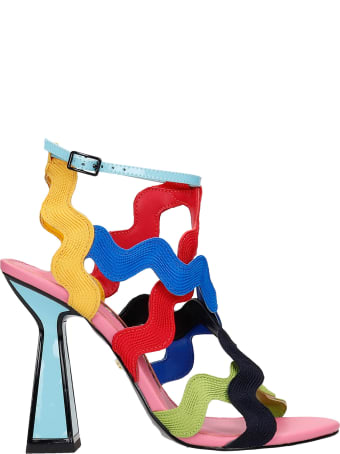 Kat Maconie Jihan Sandals In Multicolor Synthetic Fibers