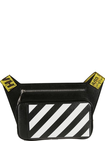 Off-White Diag Leather Crossbody Bag
