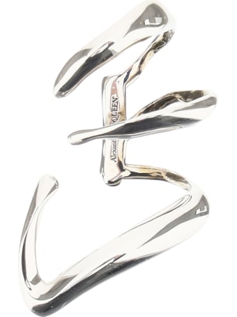 Alexander McQueen Triple Ear Cuff Earring