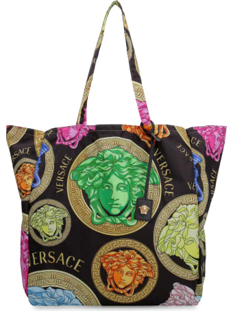 Versace Printed Tote Bag
