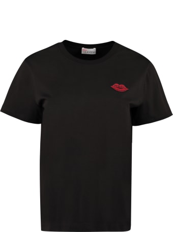 RED Valentino Logo Cotton T-shirt