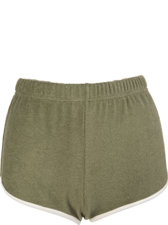 For Restless Sleepers Green Pasitea Shorts