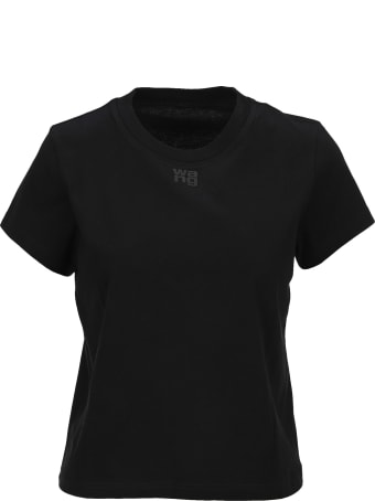 T by Alexander Wang Embossed Logo T-shirt