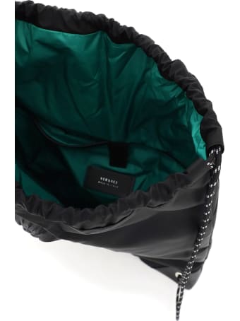 Versace Medusa Nylon Backpack Sack